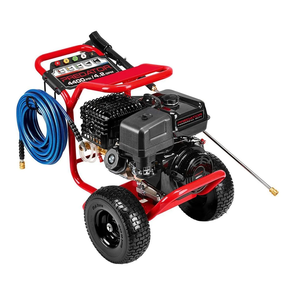 PREDATOR 4400 PSI, 4.2 GPM, 13 HP (420cc) Commercial-Duty Pressure Washer, CARB image 2