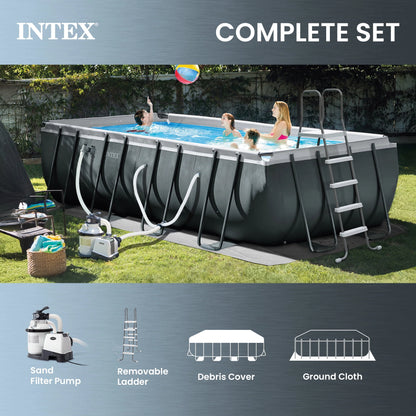 INTEX 18ft x 9ft x 52in Ultra XTR Above Ground Pool and Solar Pool Cover image 4