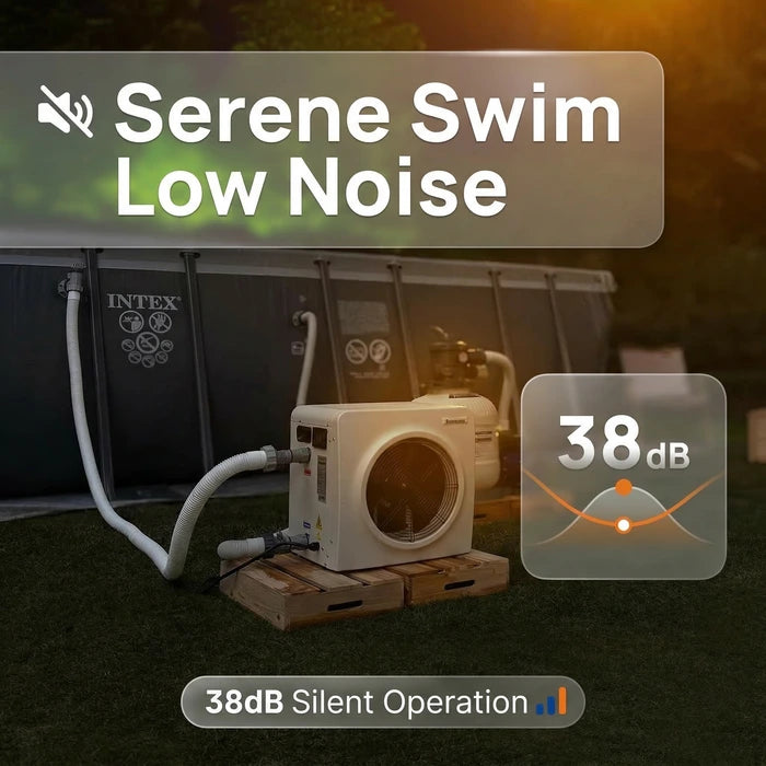 AQUASTRONG MINI Heat Pumps, Up to 18,000 BTU Inverter, for Pools up to 6,500 Gallons, 115V image 5