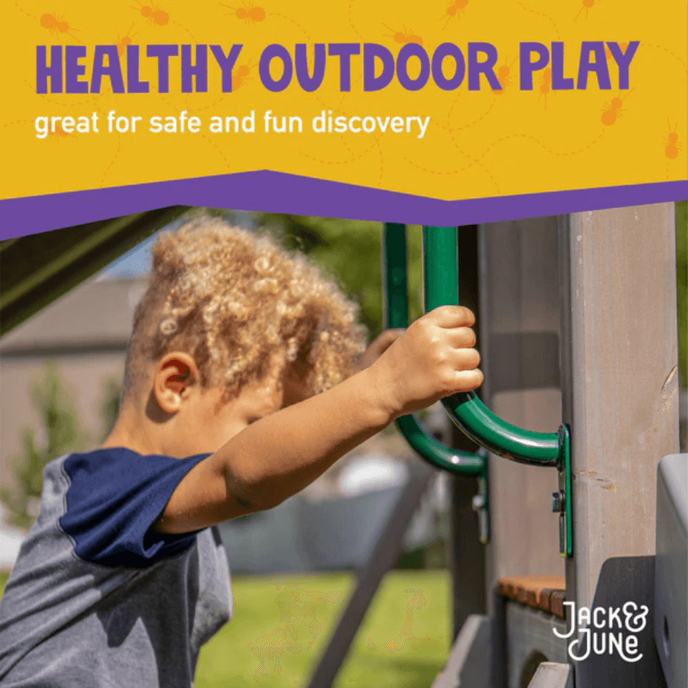 Jack & June Haven Wooden Swing Set image 3