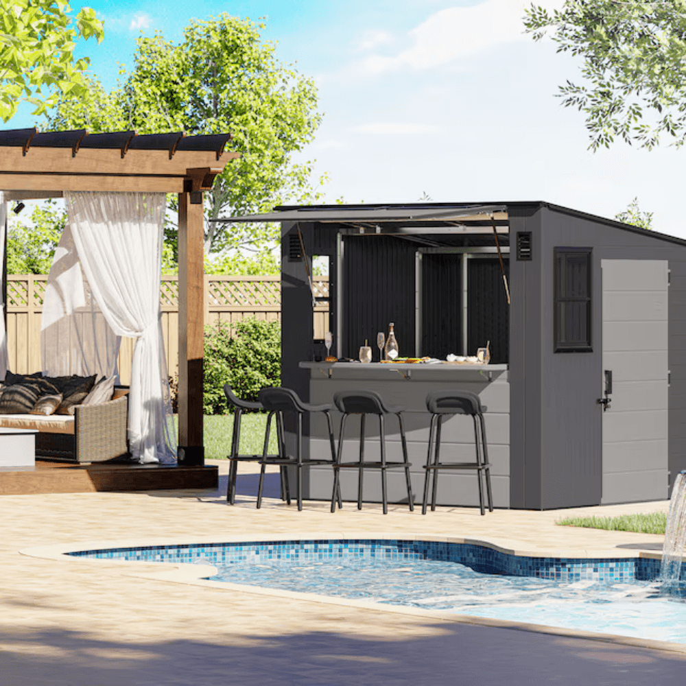 Suncast 8-ft x 7-ft Resin Shed (Floor Included) image 5