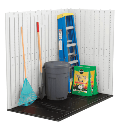 Suncast 7-ft x 4-ft Vista Resin Storage Shed (Floor Included) image 4