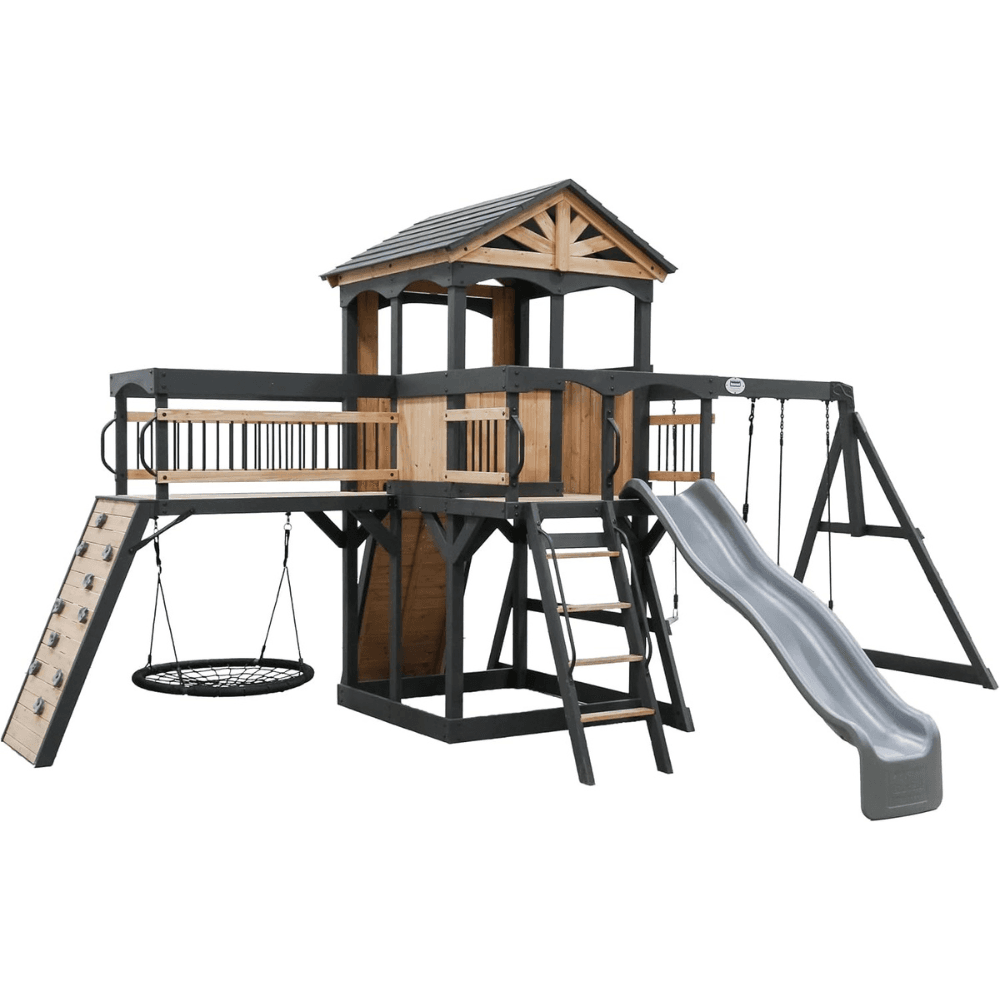 Timber Crossing Swing Set – Adventure Meets Stunning Design image 8