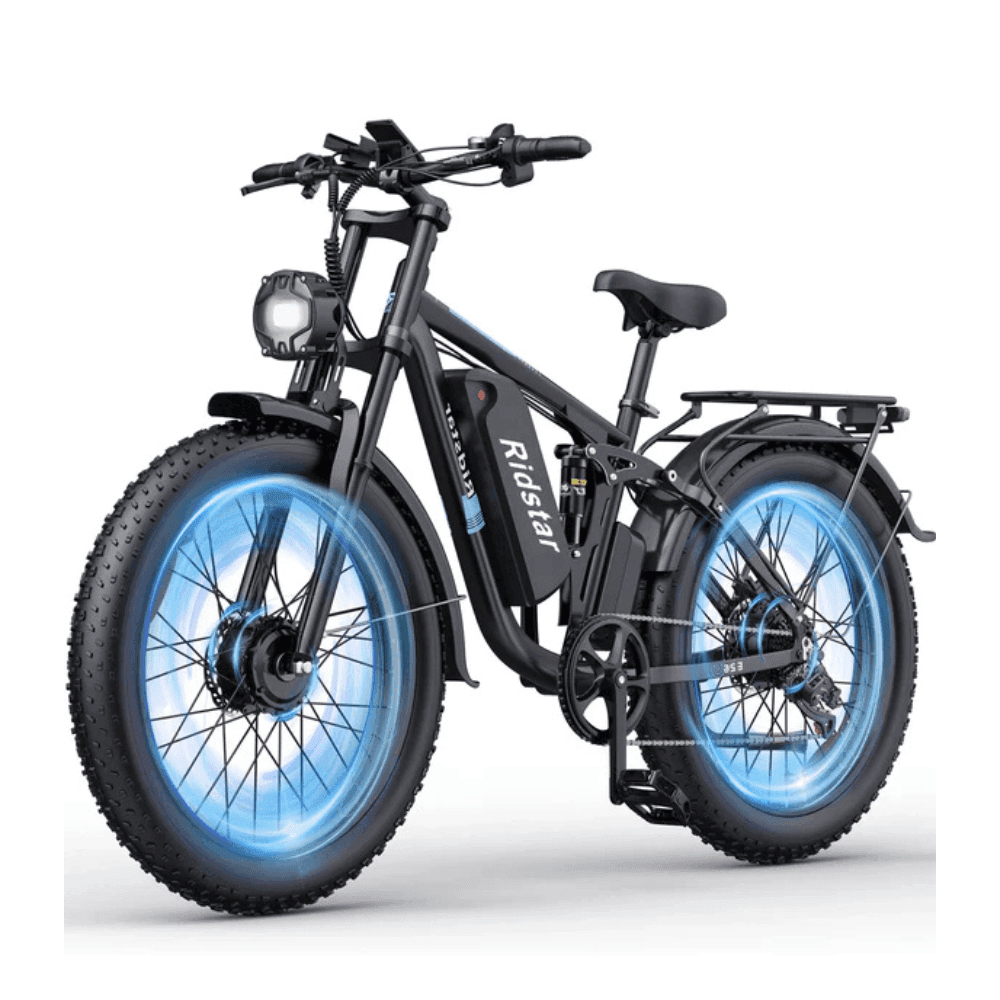 Ridstar E26 PRO Electric Bike 48V 23Ah Battery 1000W*2 Dual Motors 26*4.0inches Tires 50-75KM Max Mileage 15 image 2