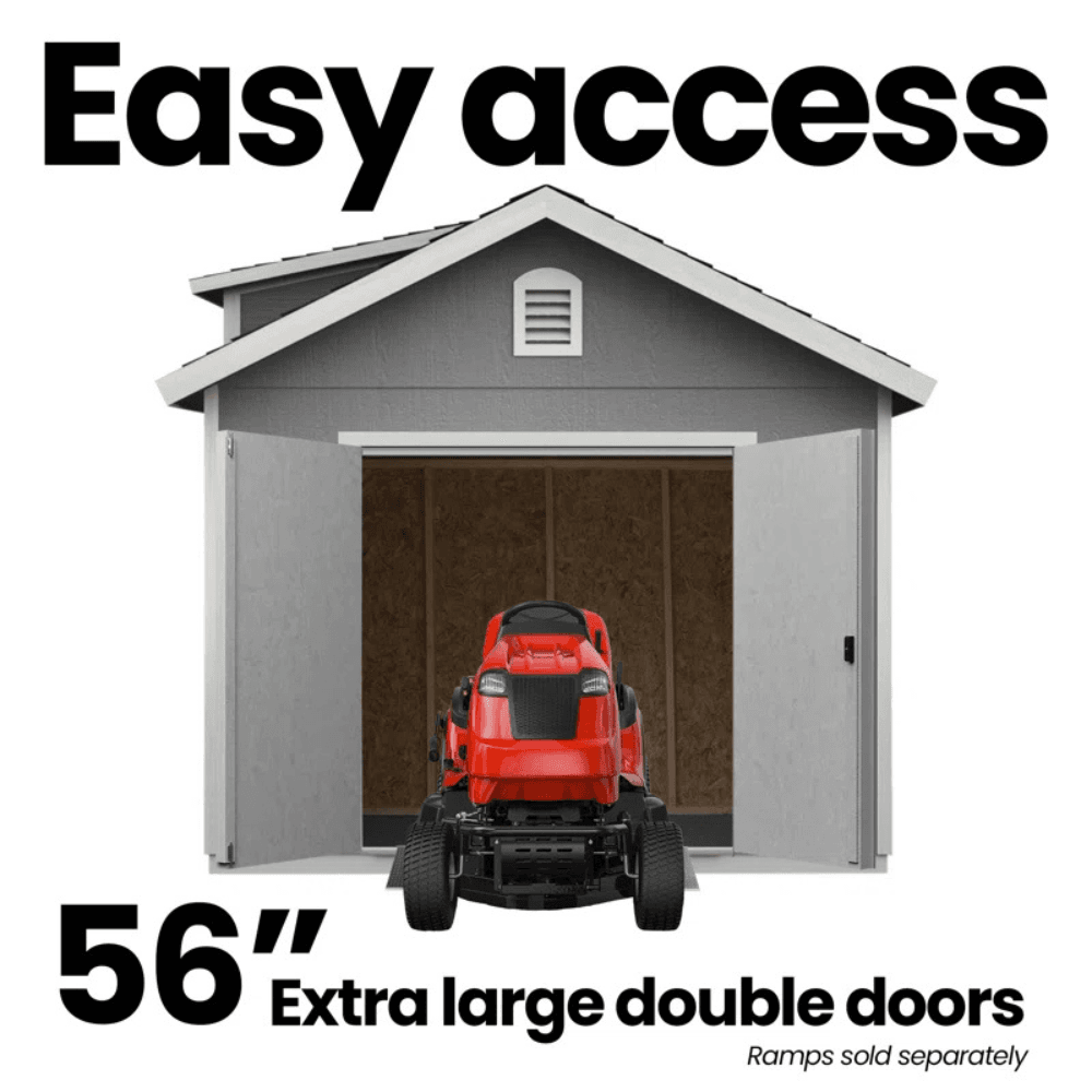 Windemere 10 ft. W x 12 ft. D Storage Shed image 2