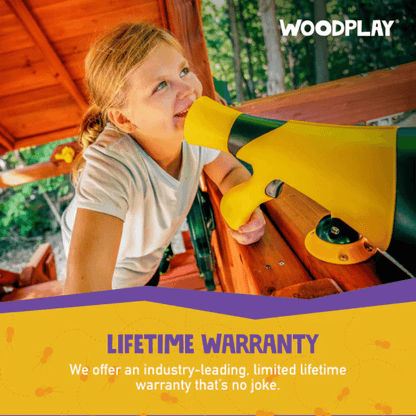 Woodplay Tiger Tower Combo A – Premium Wooden Swing Set for Endless Backyard Fun image 7