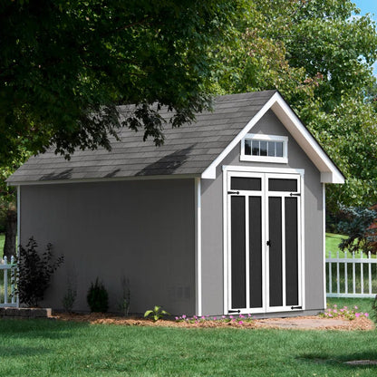 Tribeca 10 ft. W x 12 ft. D Wood Storage Shed With Floor image 7