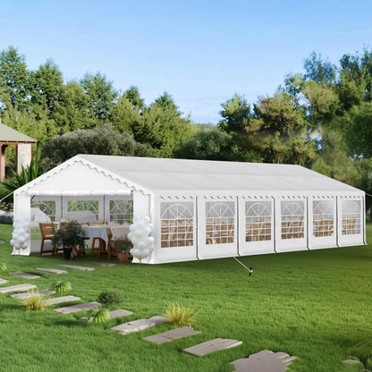 Heavy Duty Party Tent Wedding Event Shelter with Removable Sidewalls 20FT x 40FT image 2