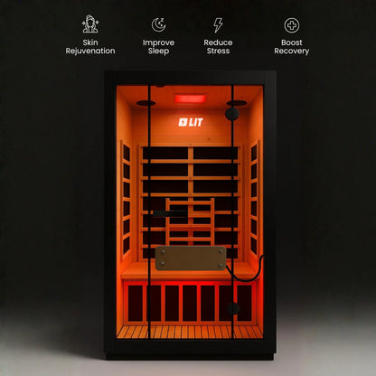 BeautyBox Full Spectrum Infrared + Red light Sauna (2 Person) image 2
