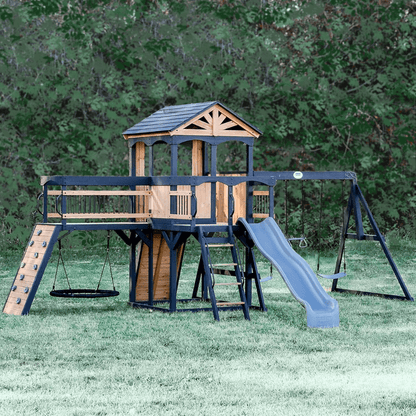 Timber Crossing Swing Set – Adventure Meets Stunning Design image 7