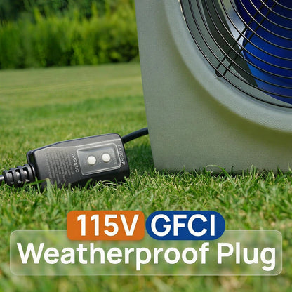 AQUASTRONG MINI Heat Pumps, Up to 18,000 BTU Inverter, for Pools up to 6,500 Gallons, 115V image 6