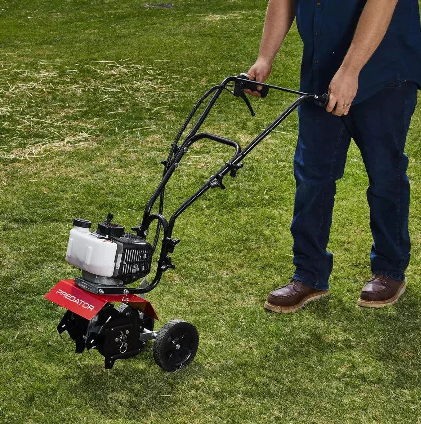 Predator Cultivator Gas Powered 2-stroke Engine 9 in. 43cc Lawn Garden Work NEW image 1