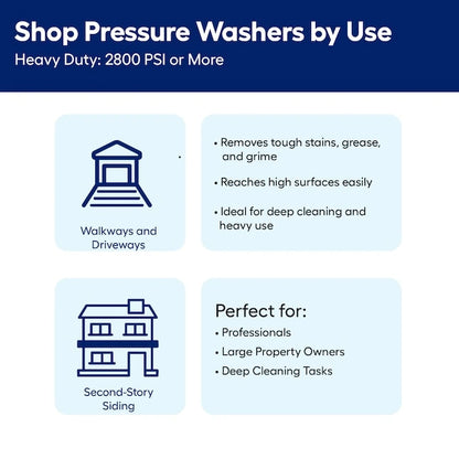 Greenworks 3000-PSI 2.0-GPM Cold Water Electric Pressure washer with 5 Spray Tips image 1