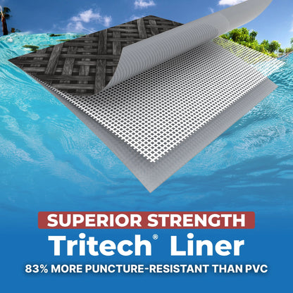 Coleman Power Steel 16 ft. x 42 in. Round Metal Frame Above Ground Pool Set image 5