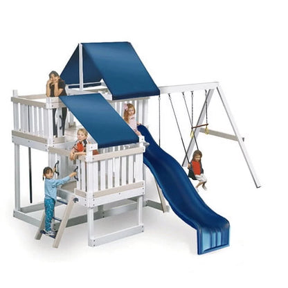 Congo Monkey Playsystem Adventurer Wooden Swing Set image 0
