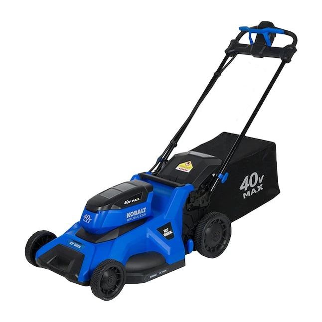 Kobalt 40-Volt 21-in Brushless Battery Push Lawn Mower 6 Ah (Battery and Charger Included) image 0