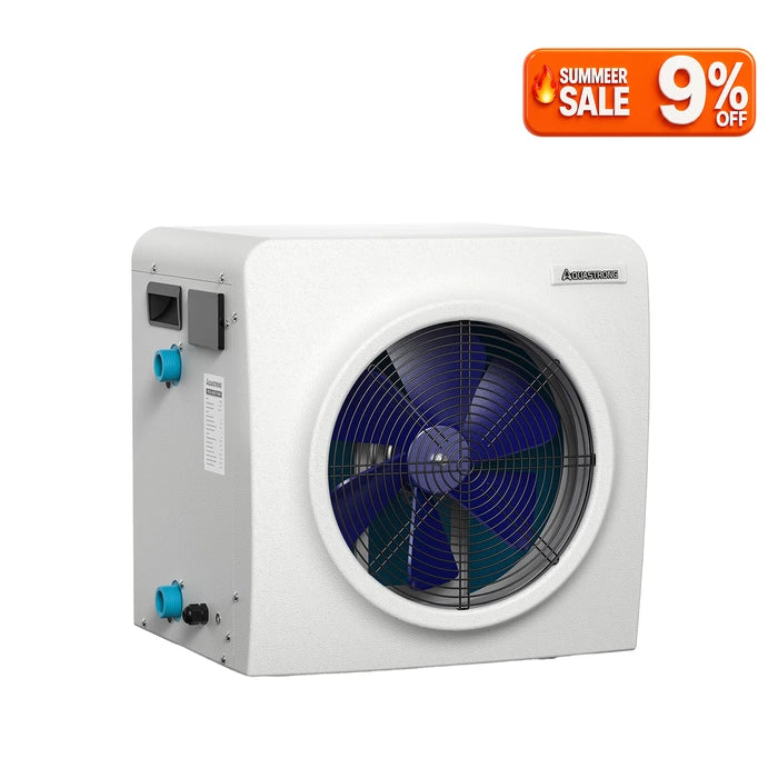 AQUASTRONG MINI Heat Pumps, Up to 18,000 BTU Inverter, for Pools up to 6,500 Gallons, 115V image 0