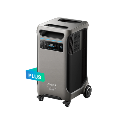 Anker SOLIX F3800 Plus Portable Power Station – 3,840Wh | 6,000W image 0
