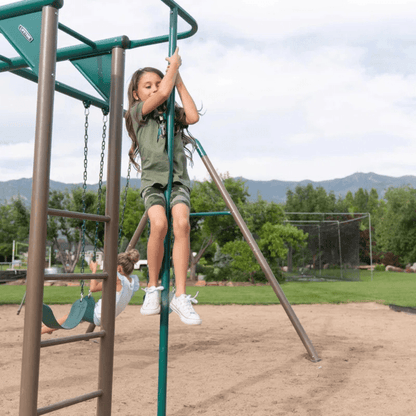 Lifetime Powder Coated Steel Swing Set with 4 Swing(s) , 1 Slide(s) image 3