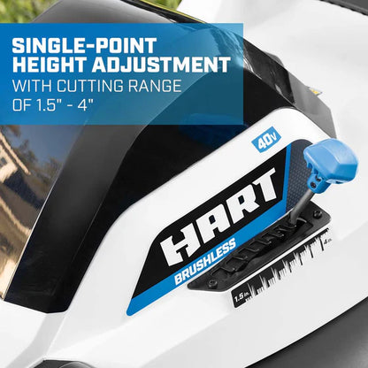 HART Tools 40V 20″ Brushless Self-Propelled Electric LownMower image 6