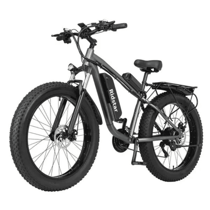 Ridstar E26 PRO Electric Bike 48V 23Ah Battery 1000W*2 Dual Motors 26*4.0inches Tires 50-75KM Max Mileage 15 image 3