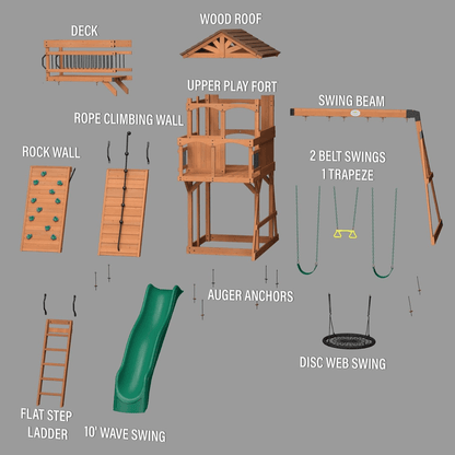 Sterling Point Swing Set – A Backyard Playground for Endless Adventure image 2