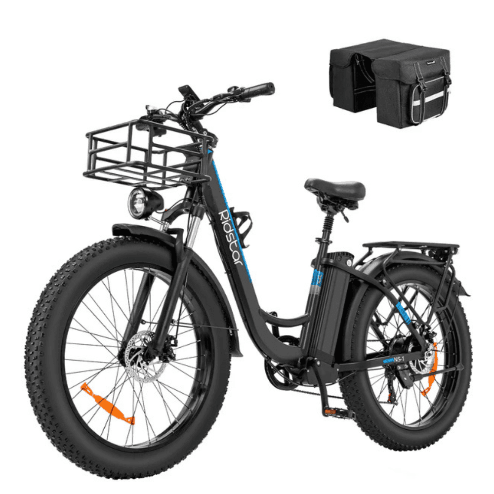 Ridstar MN26 1500W Unfoldable Fat Tire Mountain Ebike image 0