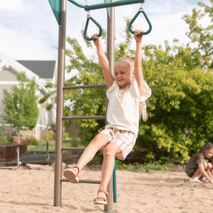 Lifetime Powder Coated Steel Swing Set with 4 Swing(s) , 1 Slide(s) image 2