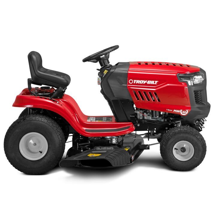Pony® 42 Riding Lawn Mower  twin-blade deck and a 500cc image 1