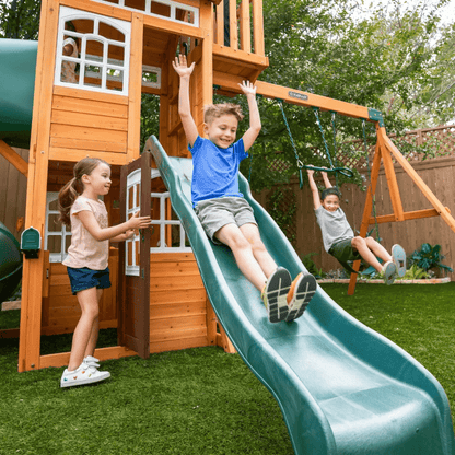 KidKraft Ridgemoor Perch Swing Set – Endless Outdoor Fun for Kids image 4