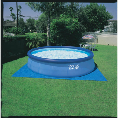 Intex 15ft x 48in Easy Swimming Pool Kit w/ 1000 GPH GFCI Filter Pump 26167EH image 2