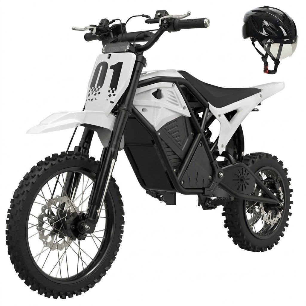 Eskute Nova Mini Electric Dirt Bike for Teens and Adults, 3500W Peak Mid-Drive Motor, 38 mph Top Speed, 48V 23Ah Battery with 60 Mile Range image 0