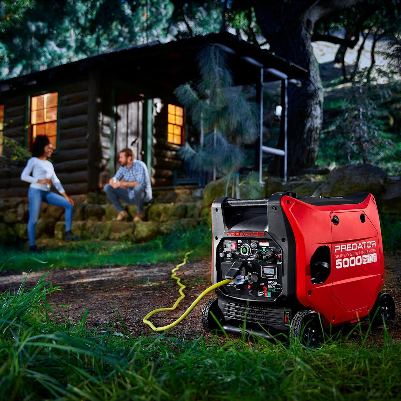 Predator 5000 Watt Dual-Fuel Super Quiet Inverter Generator with Remote Start and CO Secure Technology image 2