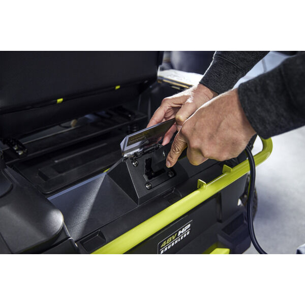 Ryobi 48V HP Brushless 54-inch 115 Ah Battery Electric Riding Zero Turn Mower image 2