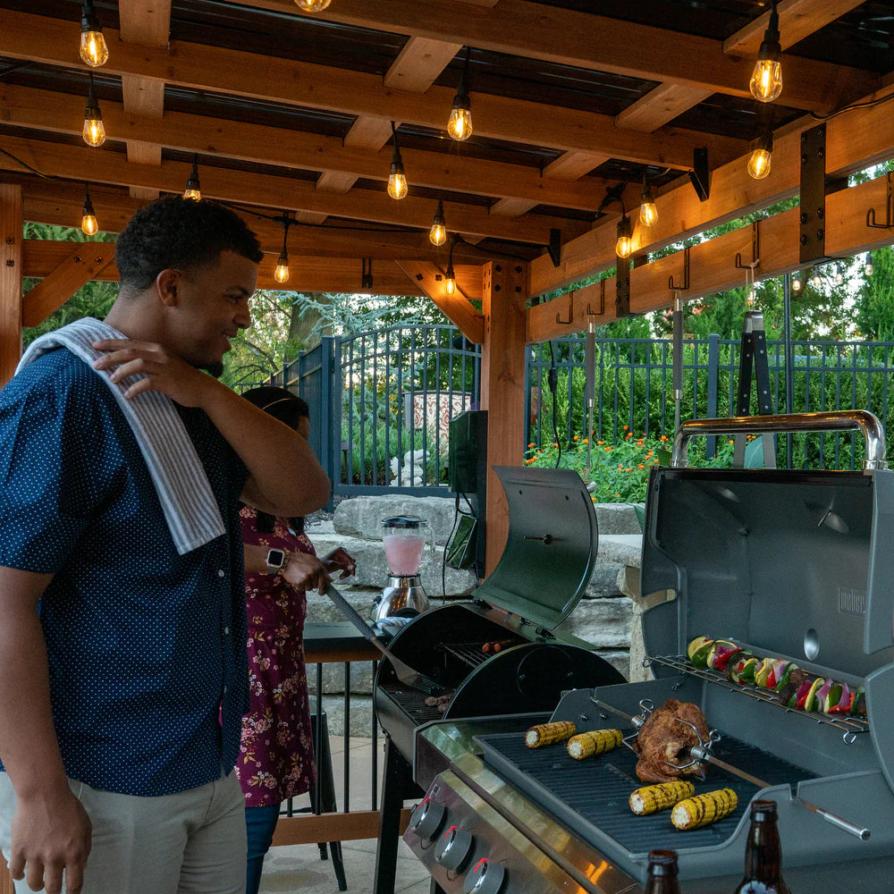 Backyard Discovery Saxony XL Cedar Grill Gazebo image 13