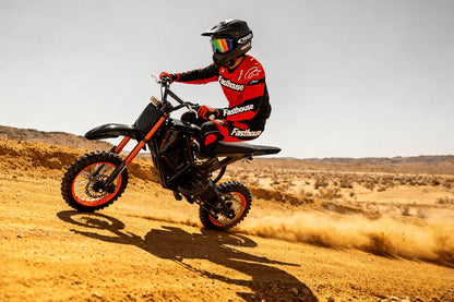 Eskute Nova Mini Electric Dirt Bike for Teens and Adults, 3500W Peak Mid-Drive Motor, 38 mph Top Speed, 48V 23Ah Battery with 60 Mile Range image 5