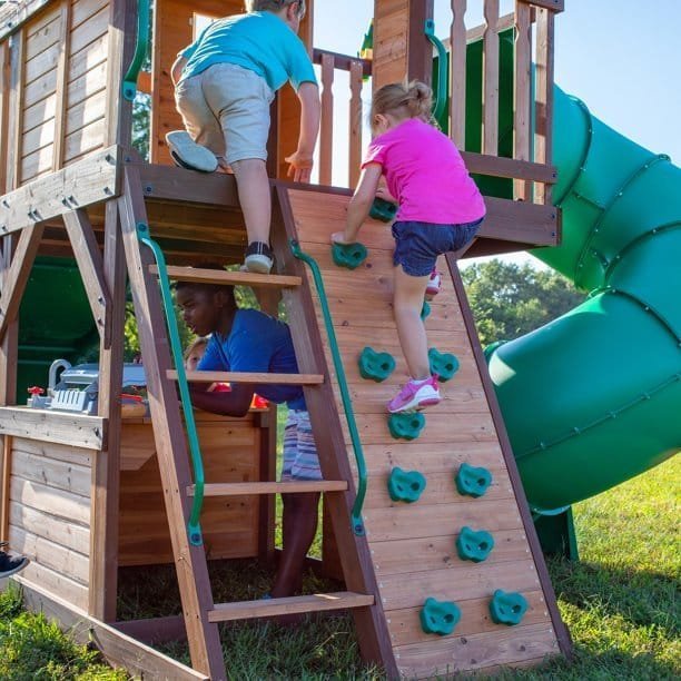 Backyard Discovery Cedar Cove Swing Set image 4