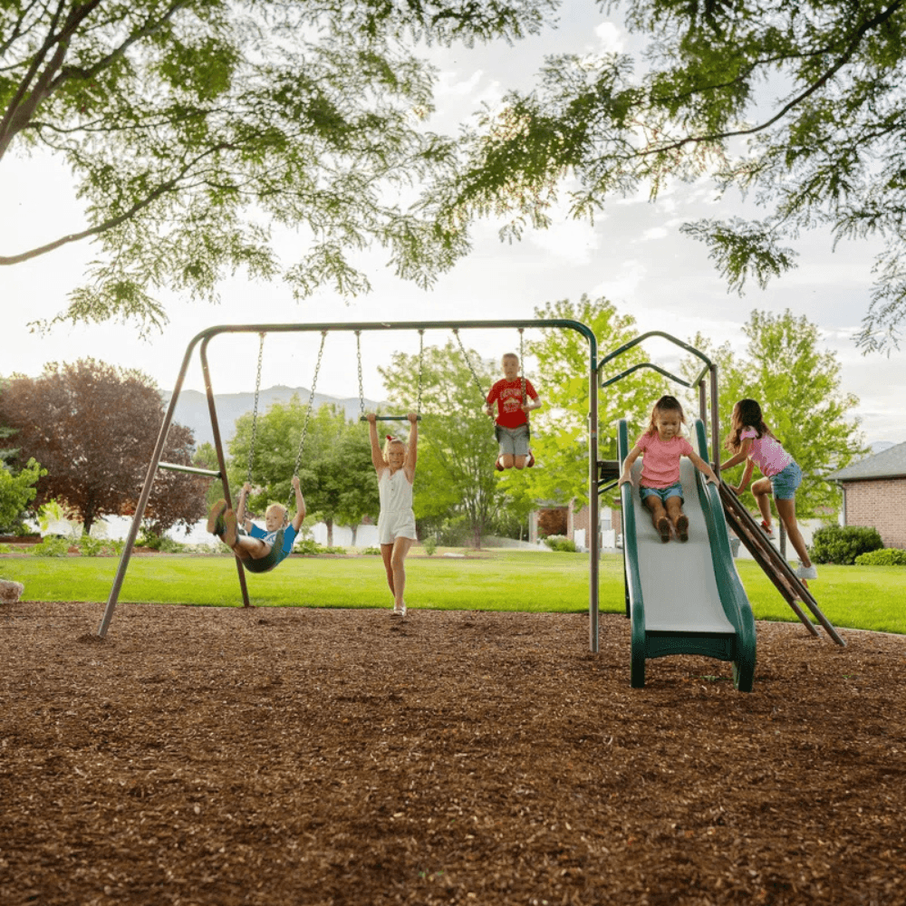Lifetime Climb & Slide Playset – Ultimate Backyard Fun for Kids image 3
