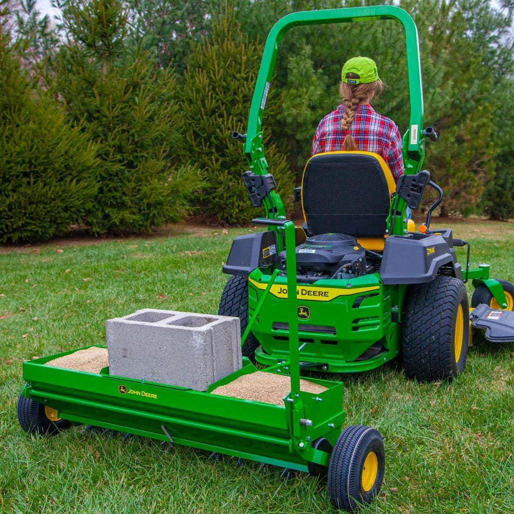 John Deere 40 in. Tow-Behind Combination Aerator-Spreader image 3