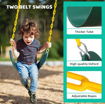 9.5′ Heavy-Duty Outdoor Porch Swing Set image 6