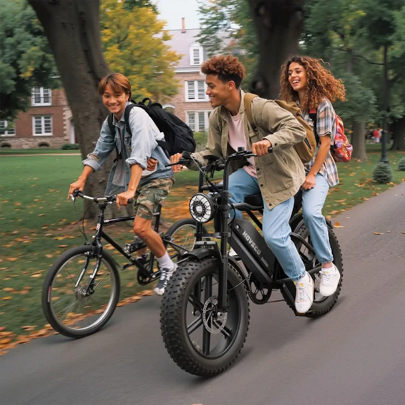 Hovsco Moped style ebike 1500W 32-Mph/65-Mile Range image 2