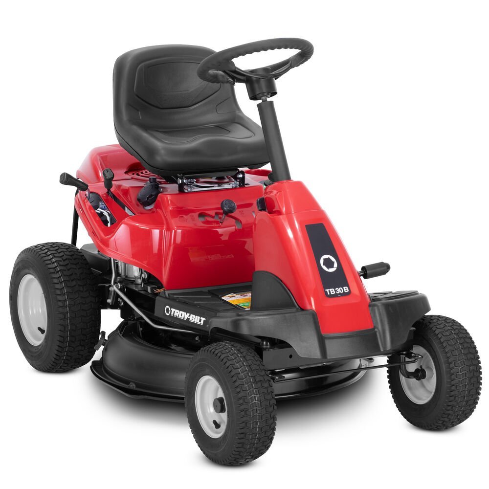 Troy-Bilt 344cc Compact Riding Gas Lawn Mower with Briggs & Stratton Engine, TB30B image 0