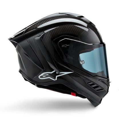 Alpinestars Supertech R10 Element ECE 06 / FIM Full Face Helmet Gloss Black / Carbon / Silver image 2