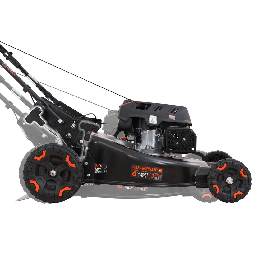 YardMax 24-in 201cc RWD 3-in-1 Self-Propelled Mower image 1