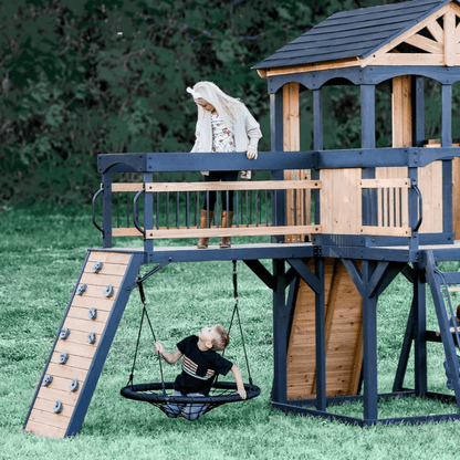 Timber Crossing Swing Set – Adventure Meets Stunning Design image 6