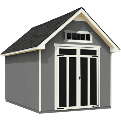 Tribeca 10 ft. W x 12 ft. D Wood Storage Shed With Floor image 0