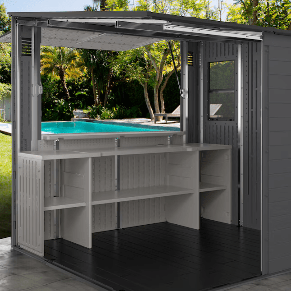 Suncast 8-ft x 7-ft Resin Shed (Floor Included) image 2