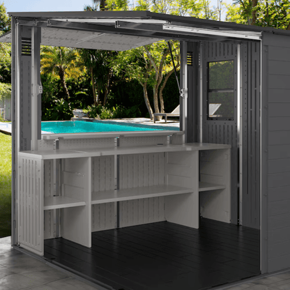 Suncast 8-ft x 7-ft Resin Shed (Floor Included) image 2