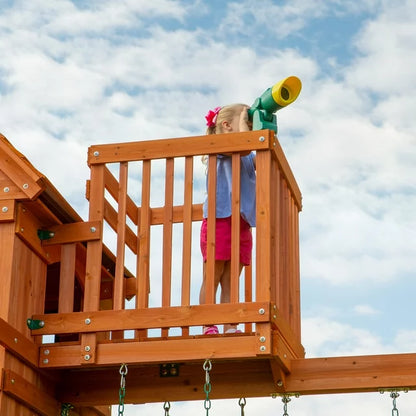 Backyard Discovery Skyfort II Swing Set image 6