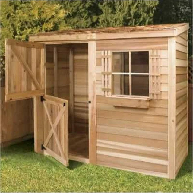 Cedarshed Bayside 8×4 Lean To Storage Shed image 1